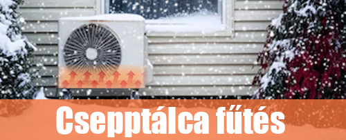 csepptálcafűtés klímaszerelés debrecen